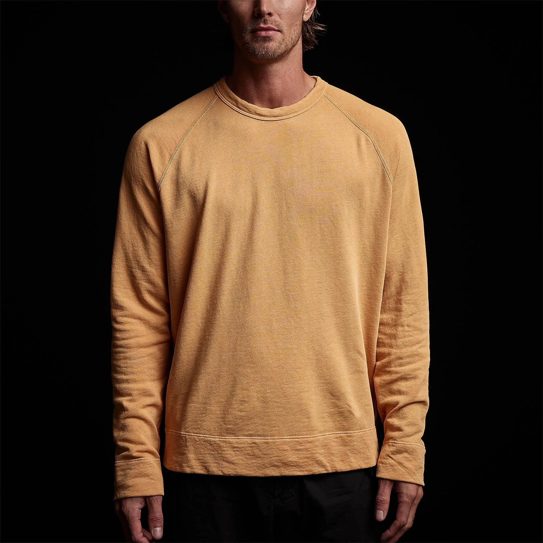 Vintage French Terry Sweatshirt - Apricot Pigment sold by James Perse product image thumbnail 3