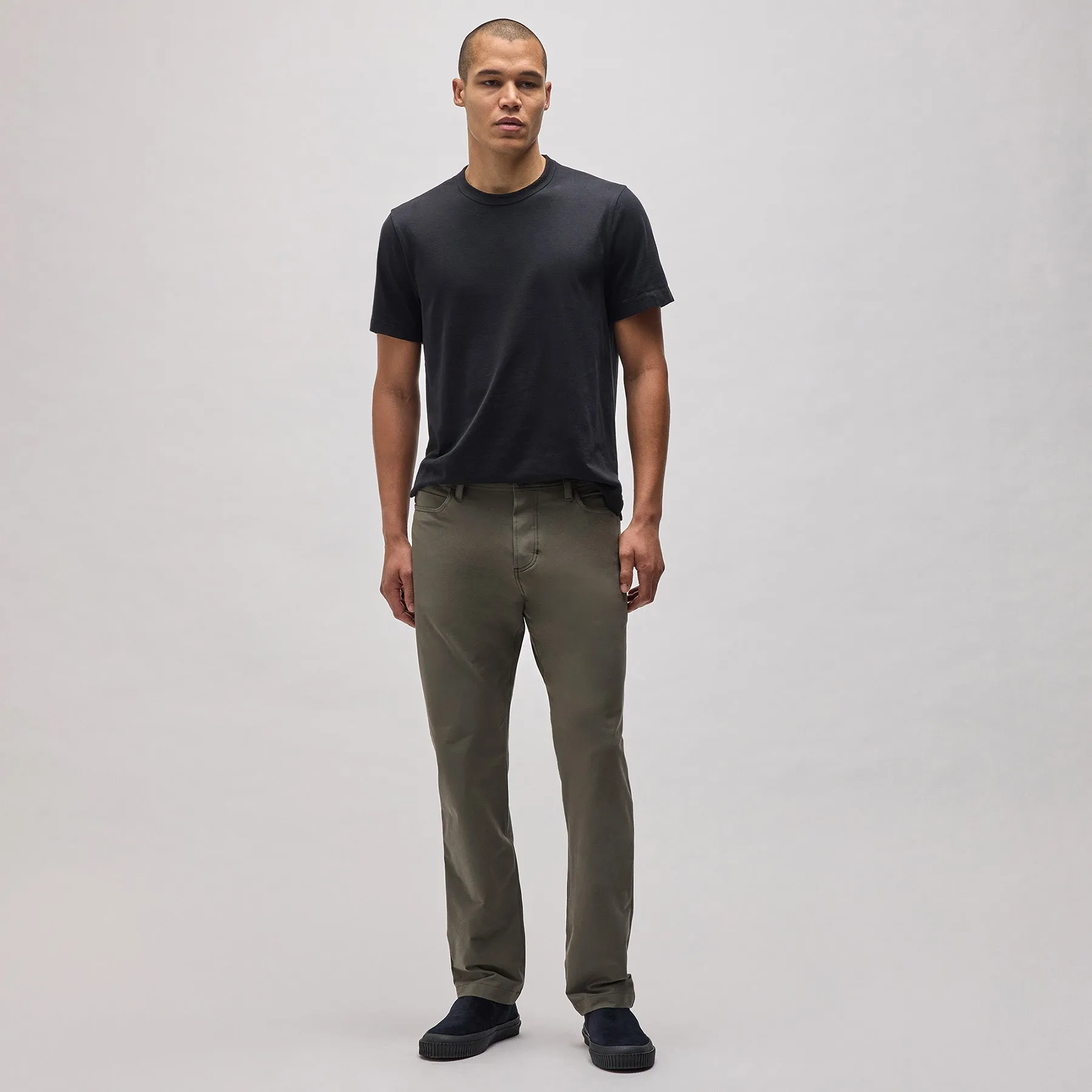 5 Pocket Performance Pant - Tent sold by James Perse product image thumbnail 3