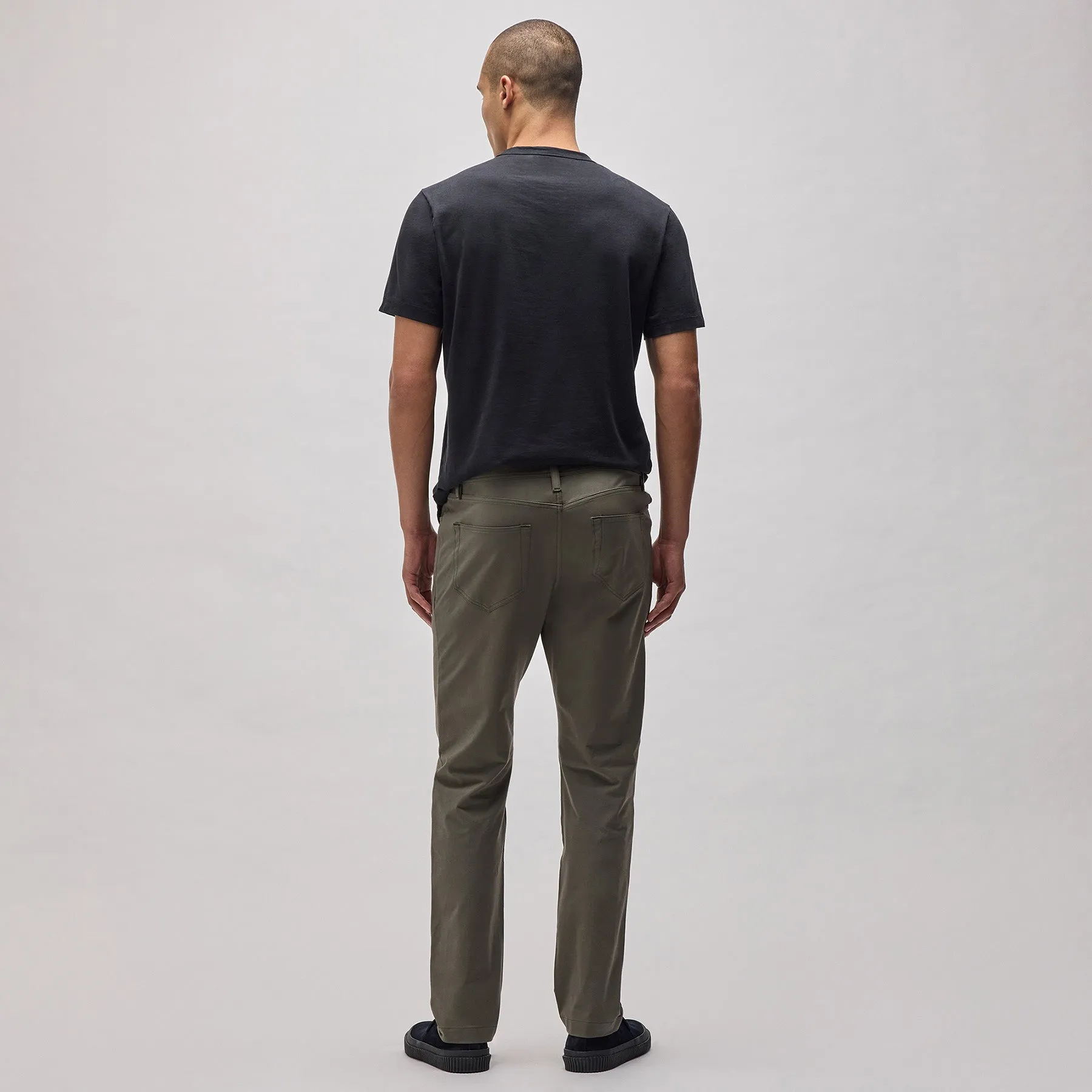 5 Pocket Performance Pant - Tent sold by James Perse product image thumbnail 4