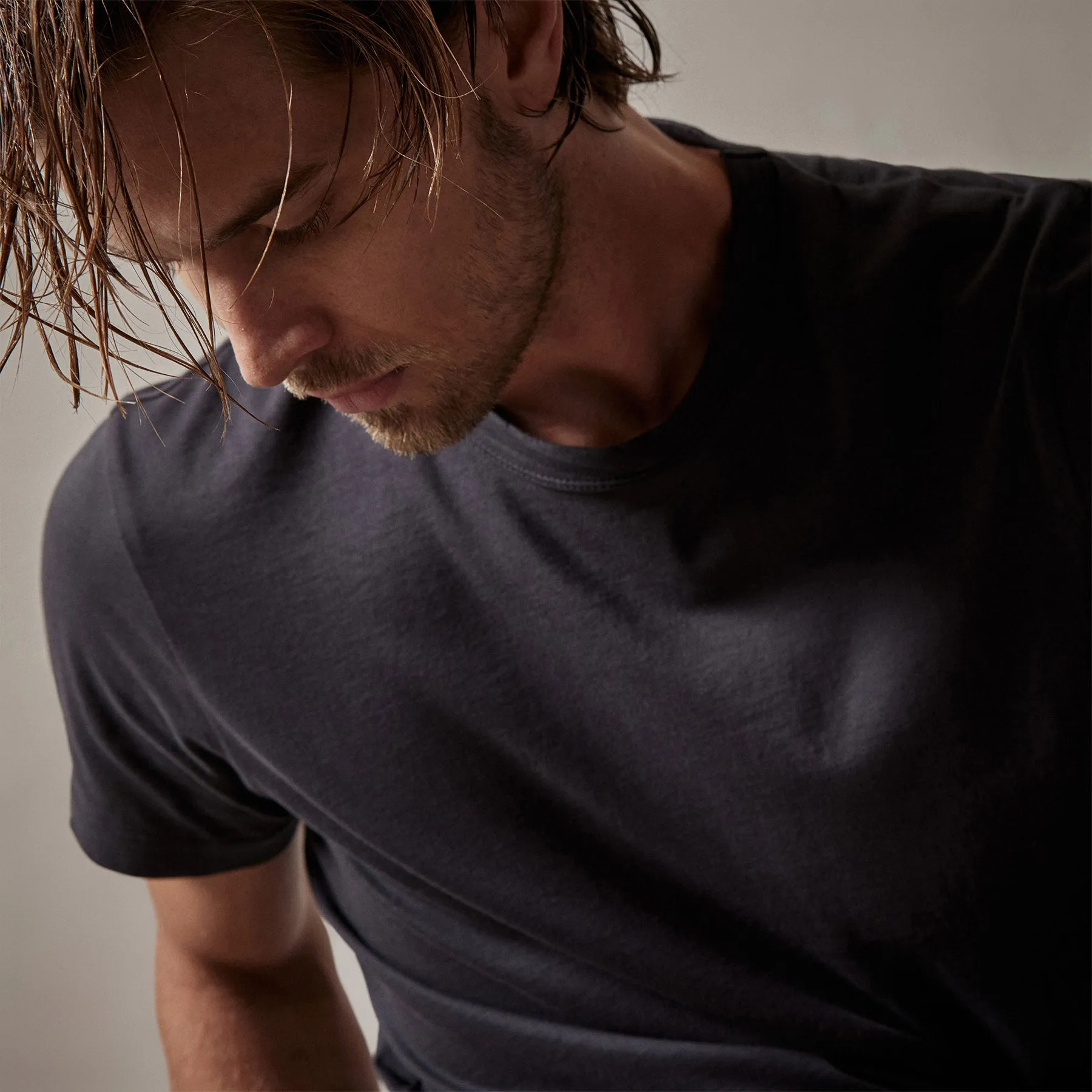 Brushed Lotus Crew - Magma sold by James Perse product image thumbnail 3