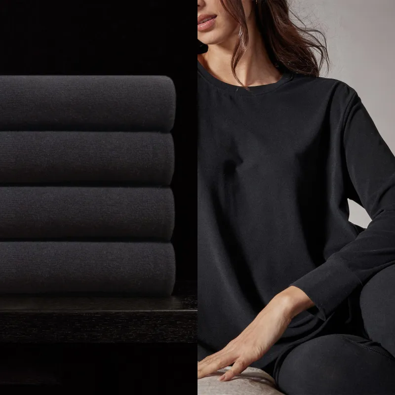 Women's Lounge Set With Cashmere Blanket - Black sold by James Perse