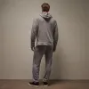Vintage French Terry Zip Up Hoodie - Silver Grey Pigment sold by James Perse
