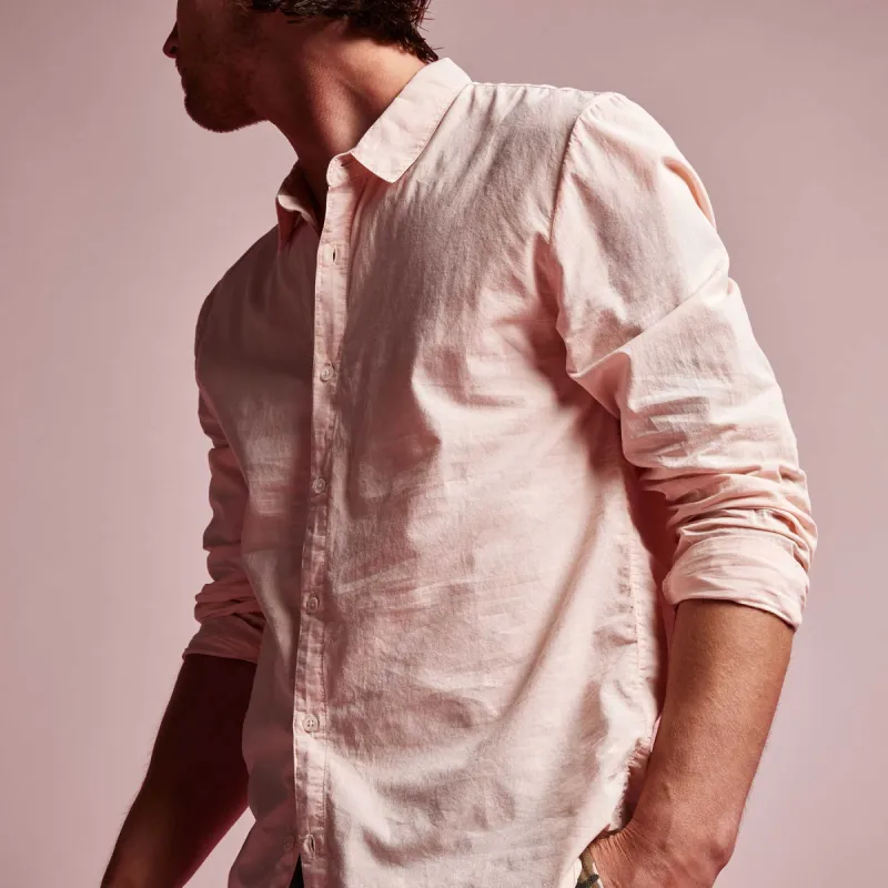 Standard Shirt - Nougat Pigment sold by James Perse