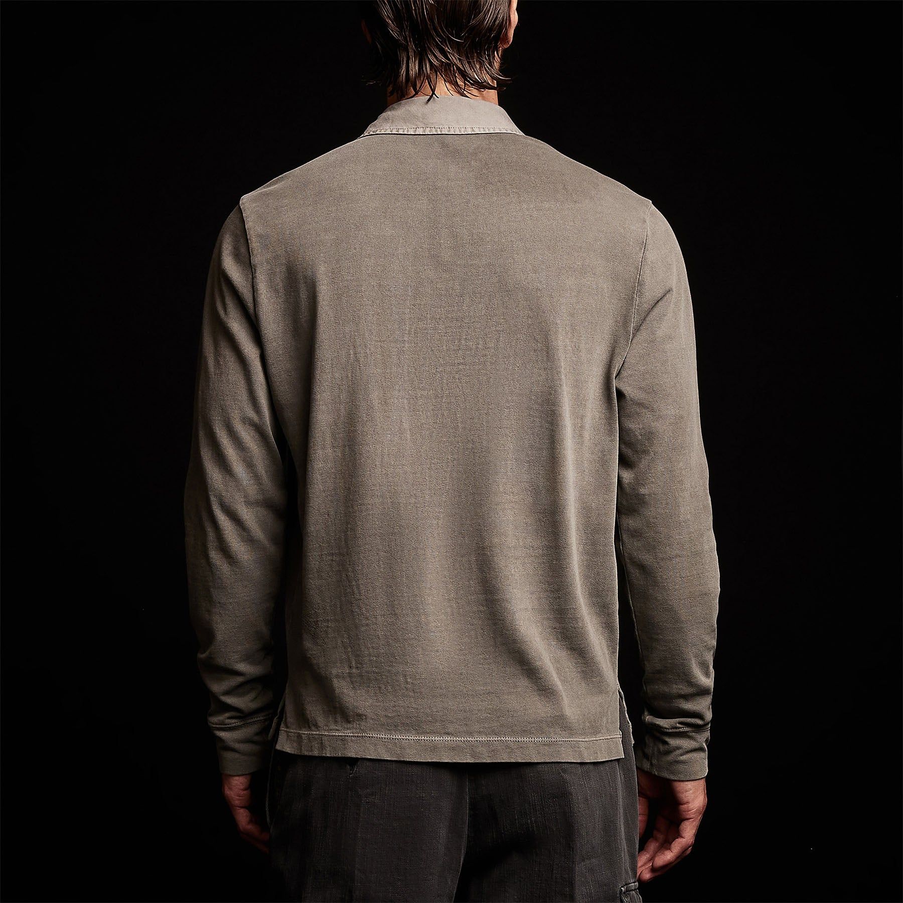 Cotton Jersey Polo - Burro Pigment sold by James Perse product image thumbnail 5