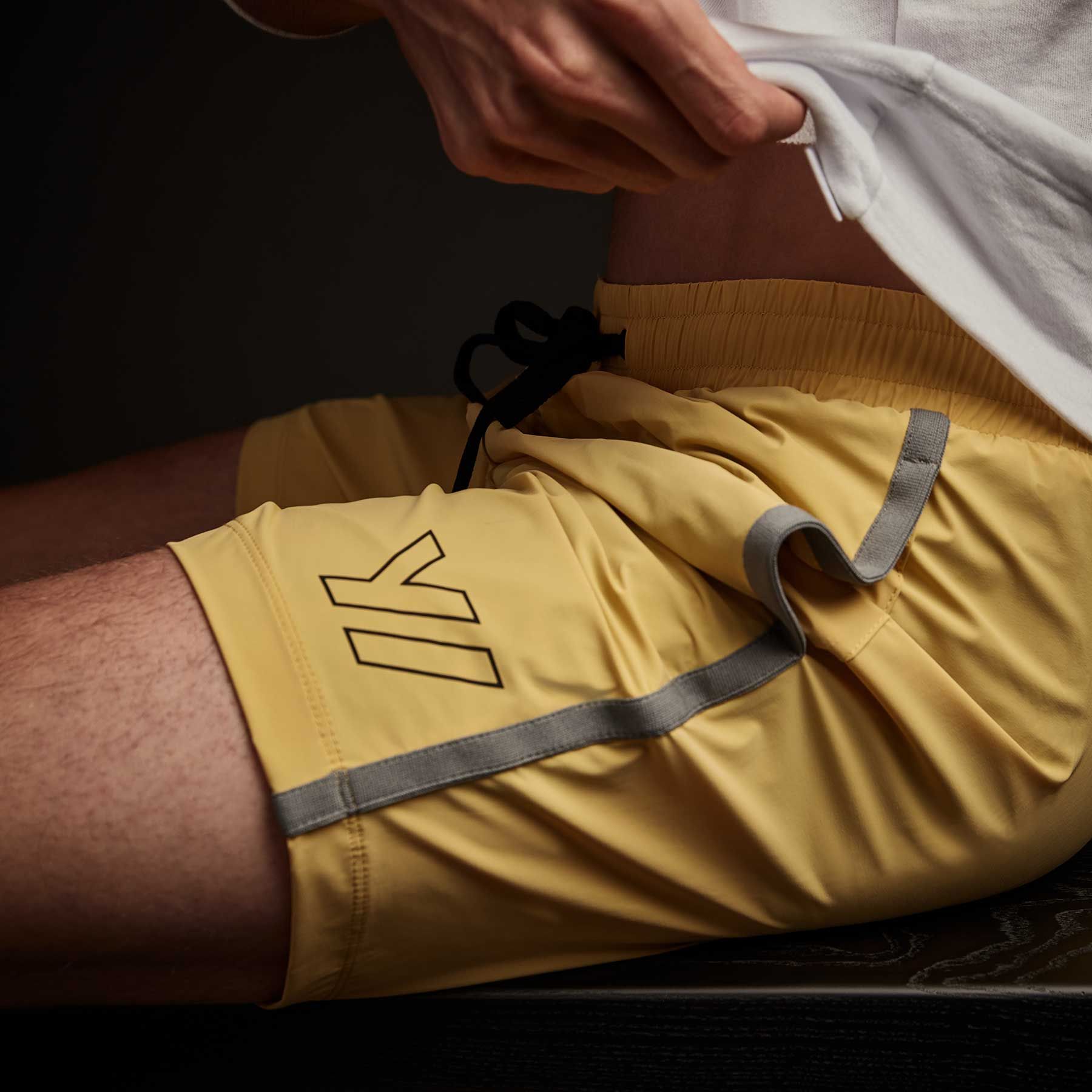 Y/OSEMITE Logo Swim Short - Medallion/Cartridge sold by James Perse product image thumbnail 3