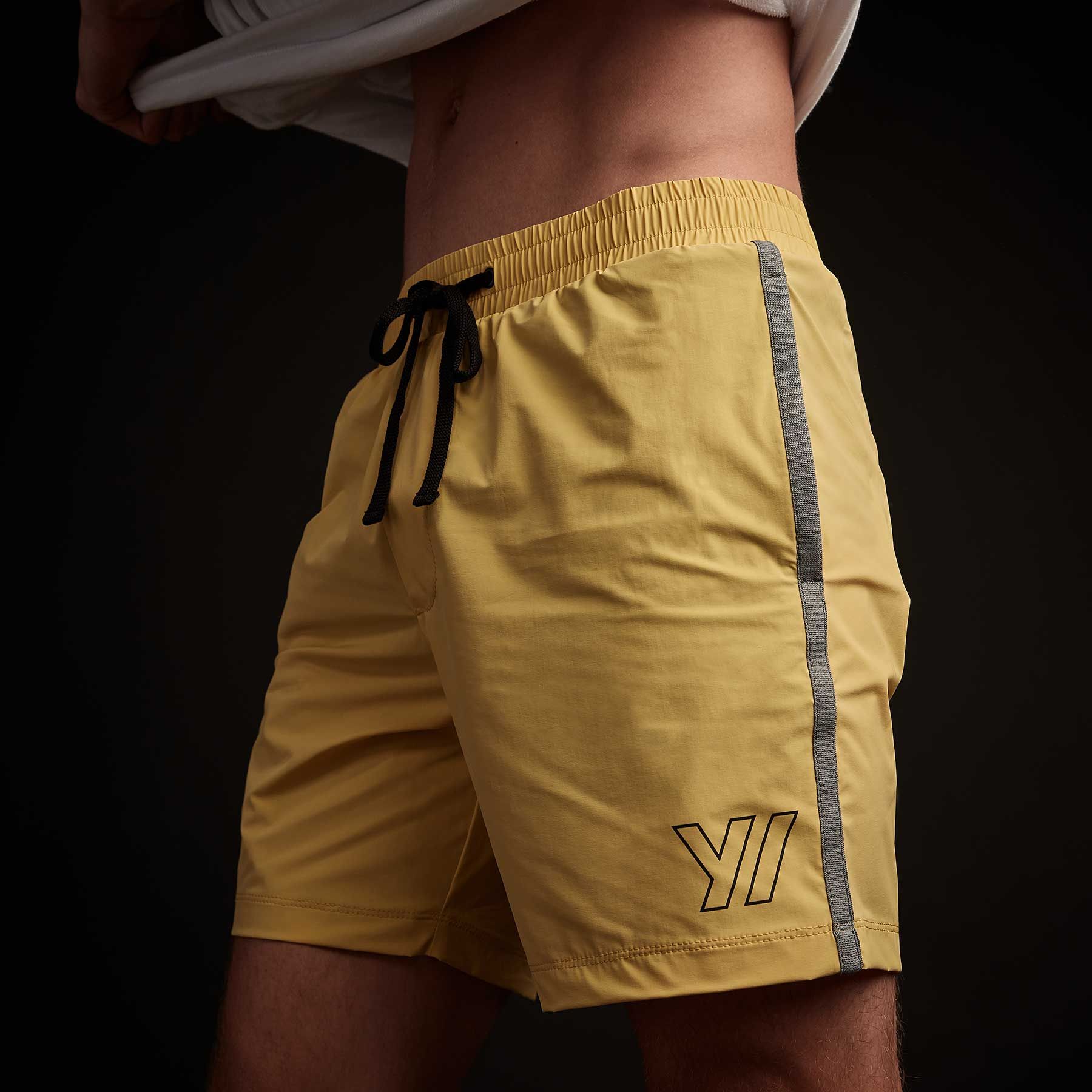Y/OSEMITE Logo Swim Short - Medallion/Cartridge sold by James Perse product image thumbnail 4