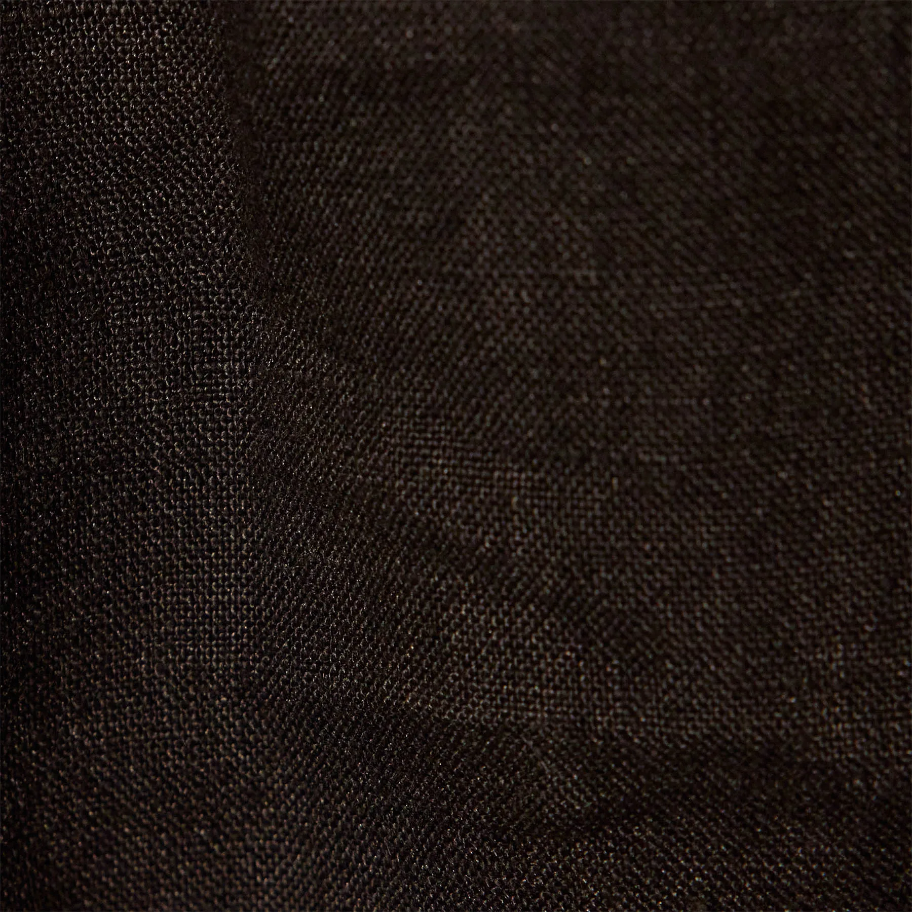 Linen Gathered Blouse - Black sold by James Perse product image thumbnail 4