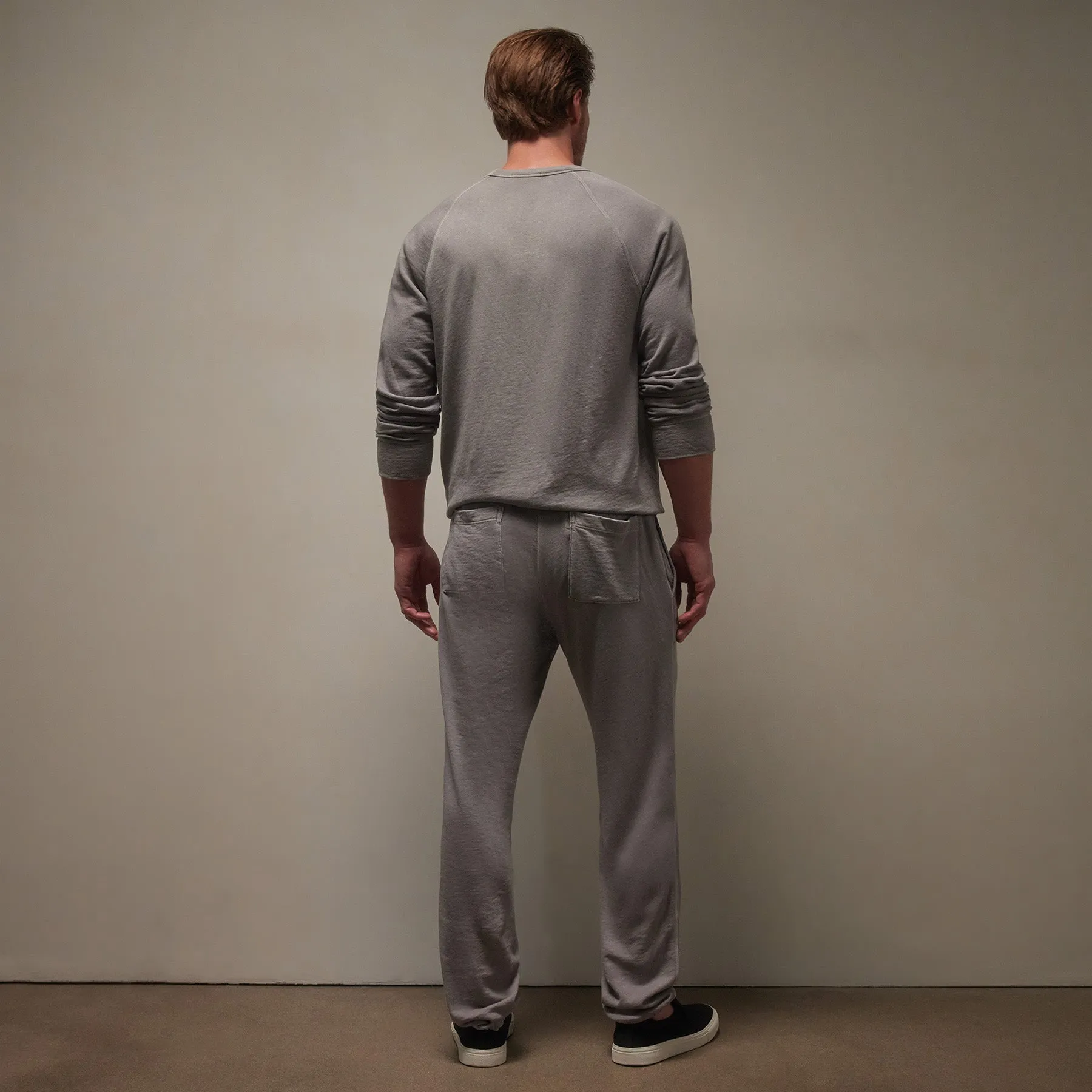 Vintage French Terry Sweatpant - Silver Grey Pigment sold by James Perse product image thumbnail 4