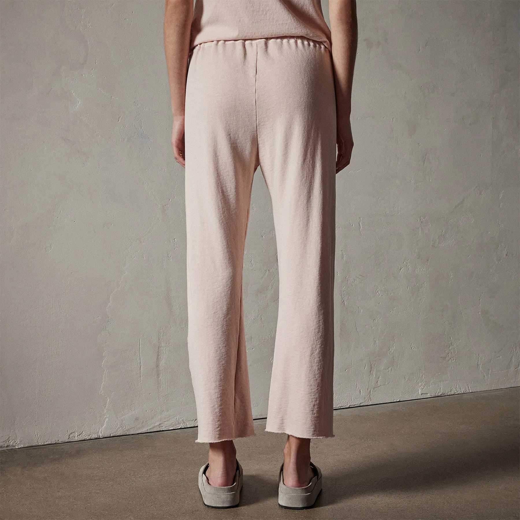 Vintage French Terry Cutoff Sweatpant - Nougat Pigment sold by James Perse product image thumbnail 4