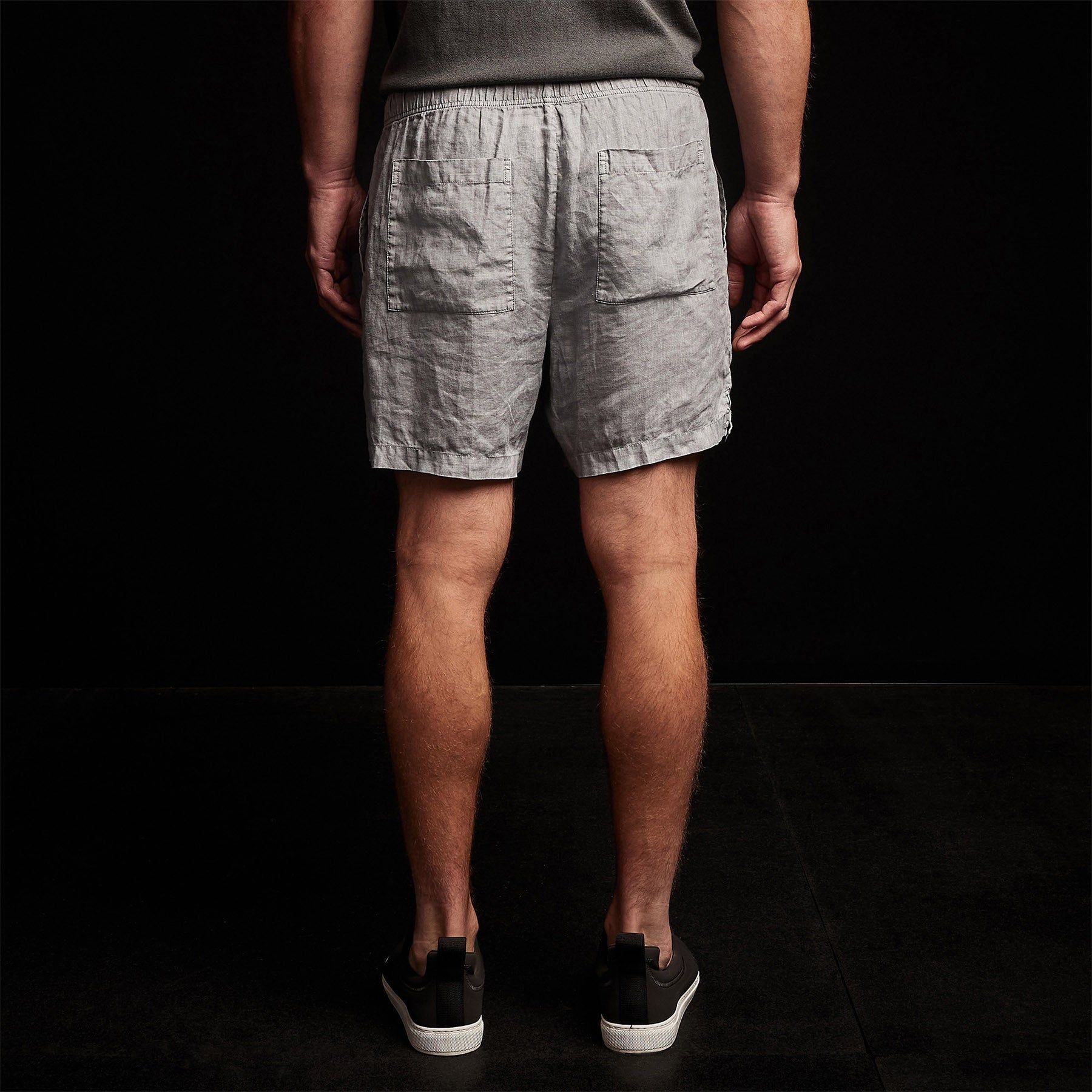 Lightweight Linen Short - Breeze Pigment sold by James Perse product image thumbnail 4