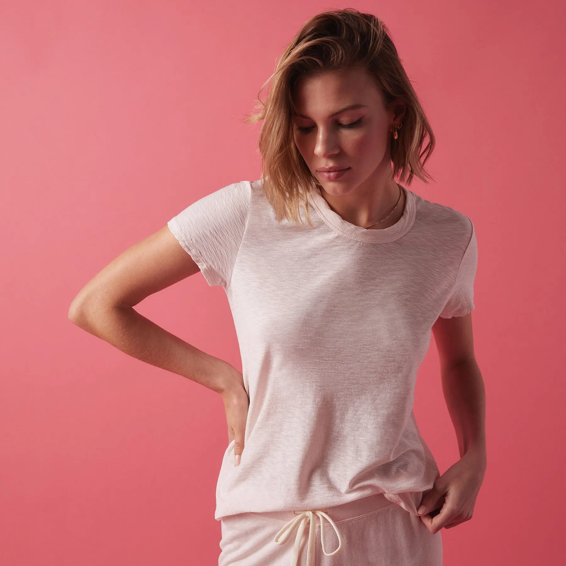 Women's Sheer Slub Crew Neck Tee Gift Set - Valentine's Day 2024 sold by James Perse product image thumbnail 2