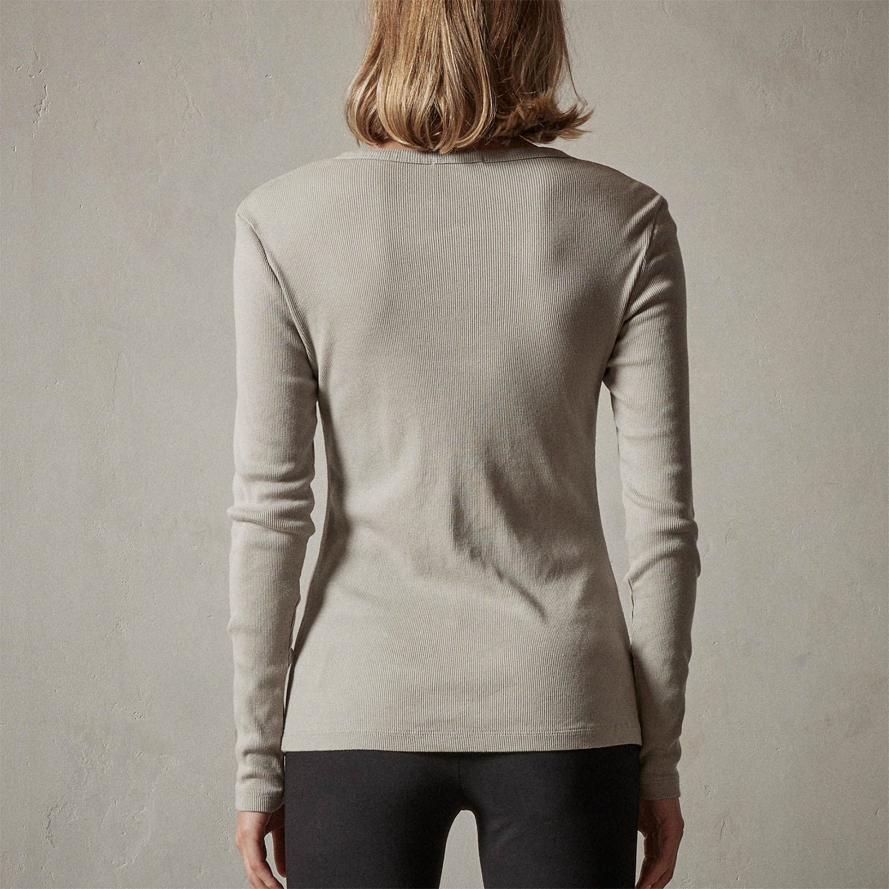 Button Front Top - Mineral sold by James Perse product image thumbnail 2