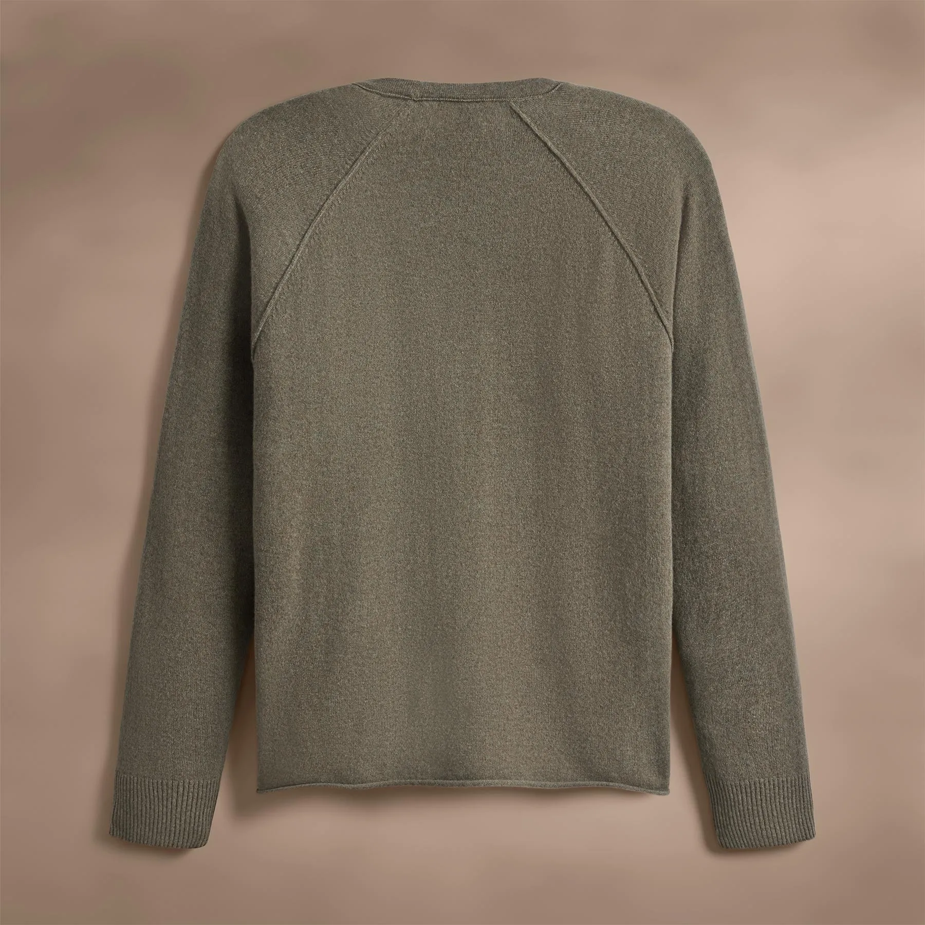 Recycled Cashmere Palm Crew- Ammo sold by James Perse product image thumbnail 2