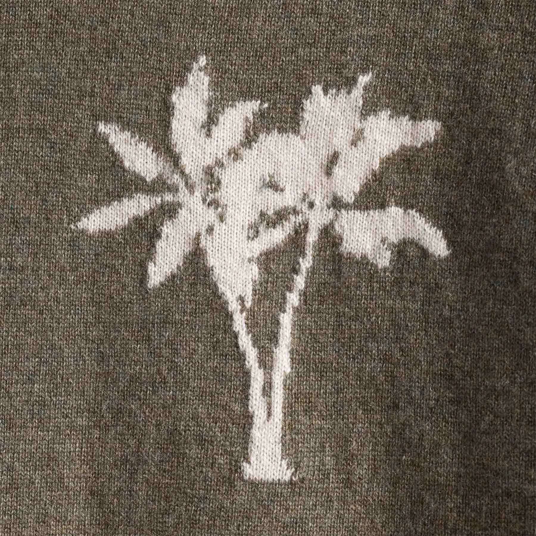 Recycled Cashmere Palm Crew- Ammo sold by James Perse product image thumbnail 3