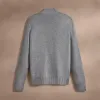 Recycled Cashmere Half Zip - Heather Grey sold by James Perse