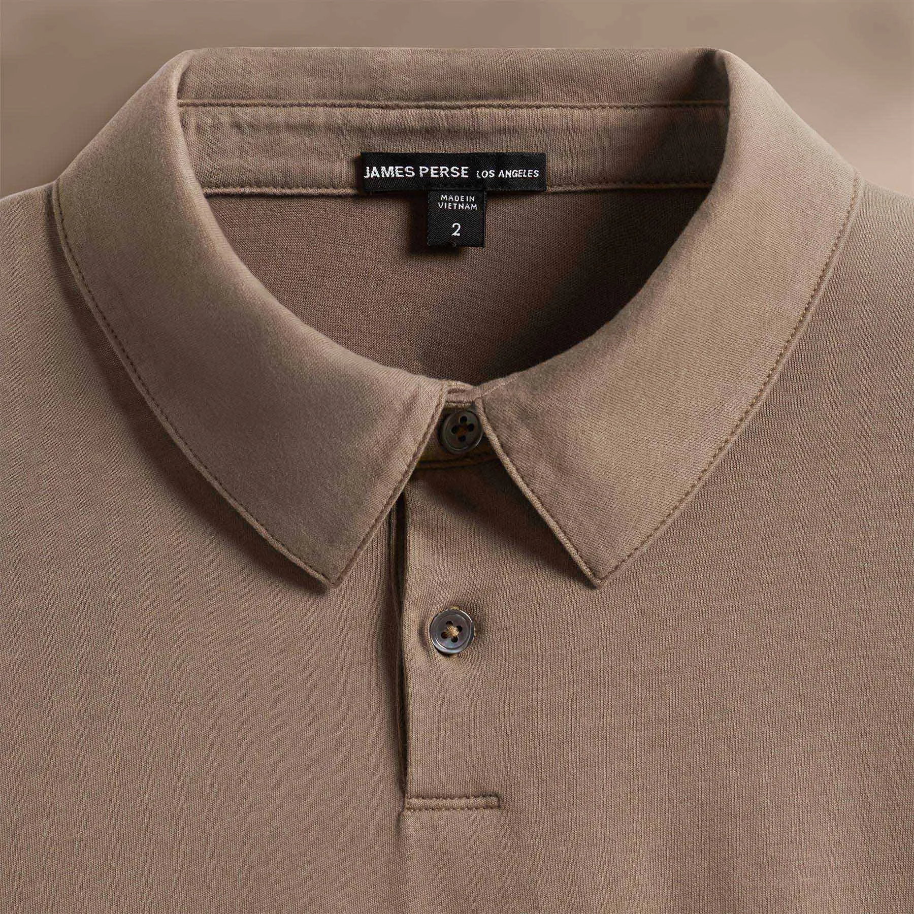 Brushed Lotus Polo - Peet sold by James Perse product image thumbnail 3