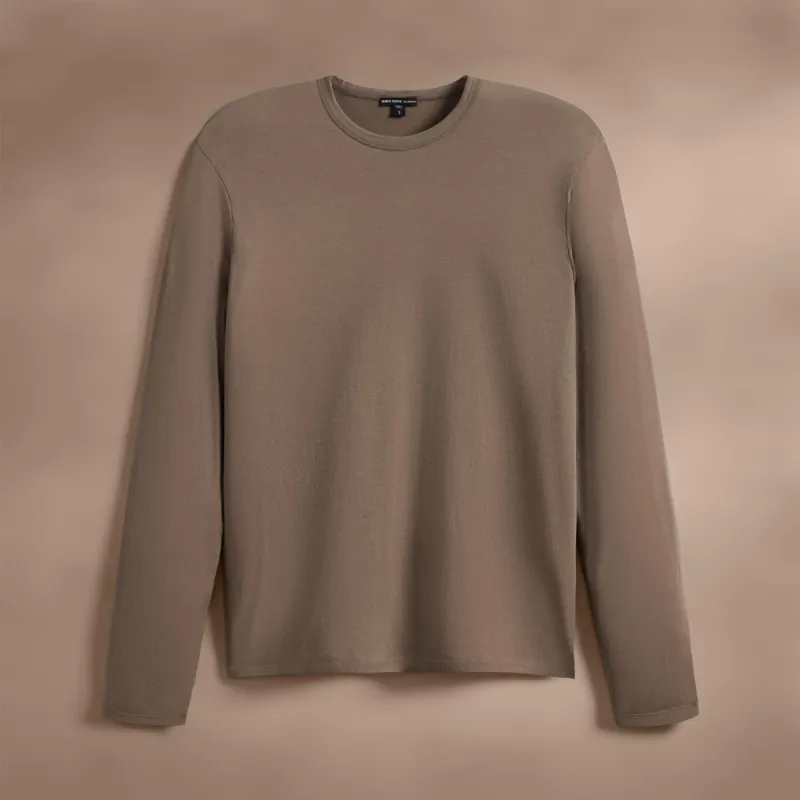 Luxe Lotus Jersey Crew - Peet sold by James Perse