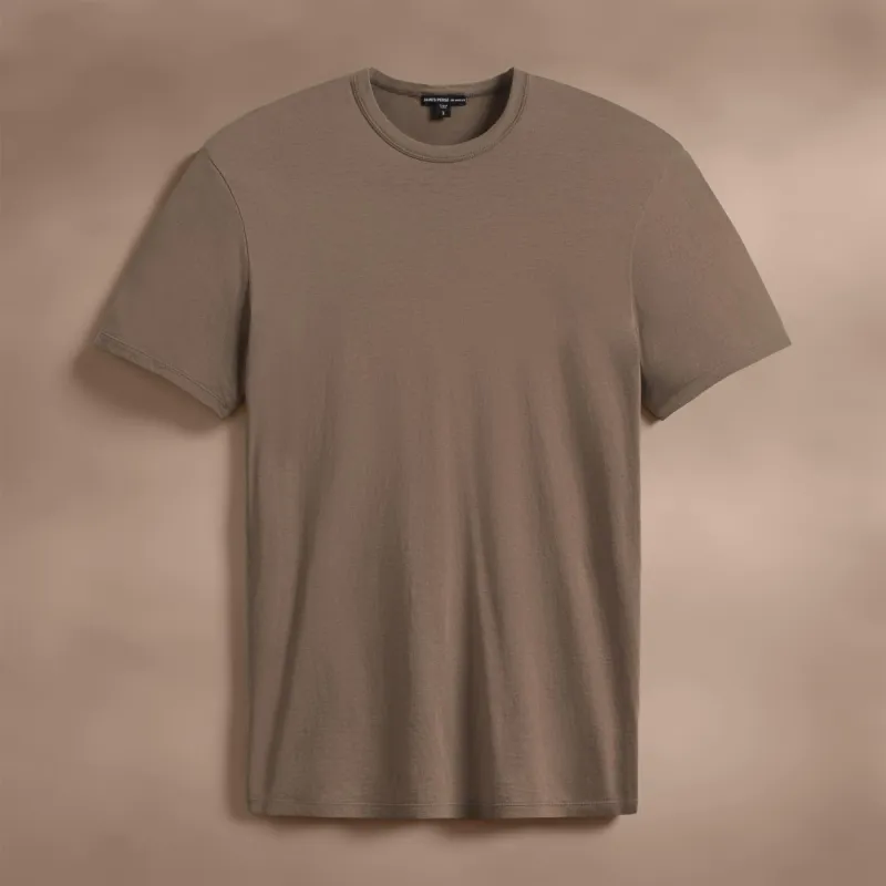 Luxe Lotus Jersey Tee - Peet sold by James Perse