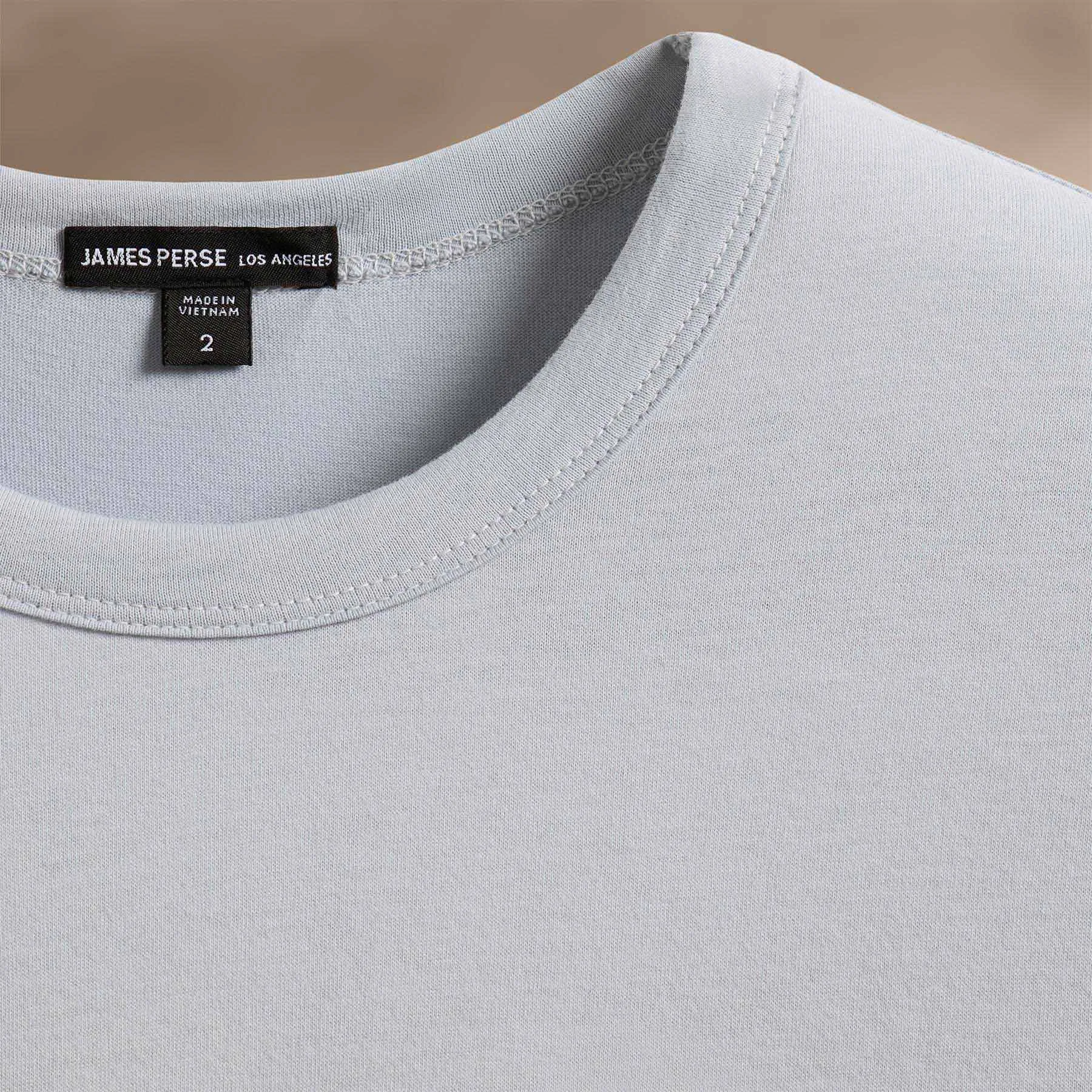 Brushed Lotus Crew - Grey Glacier sold by James Perse product image thumbnail 3