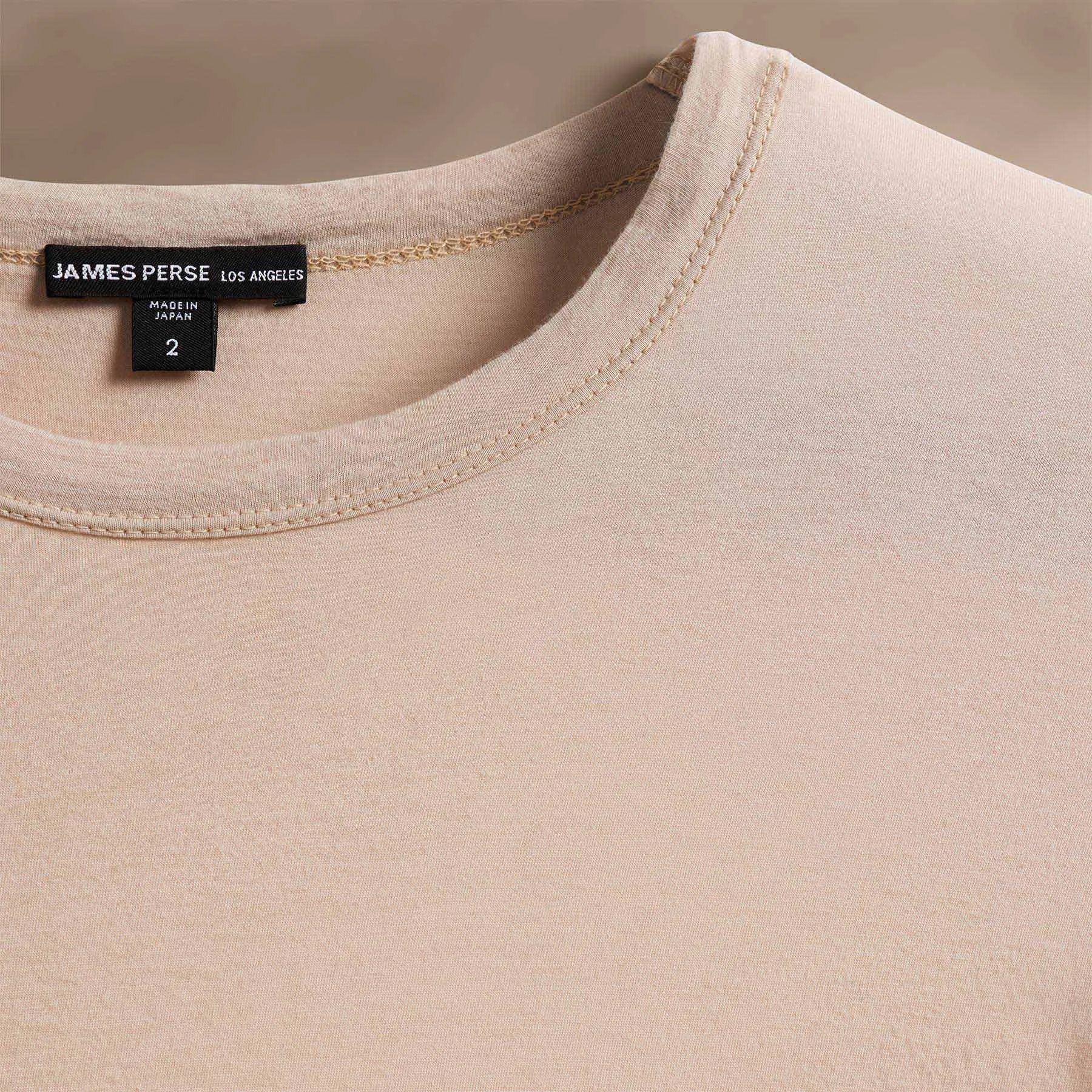 Luxe Lotus Jersey Tee - Faint sold by James Perse product image thumbnail 3