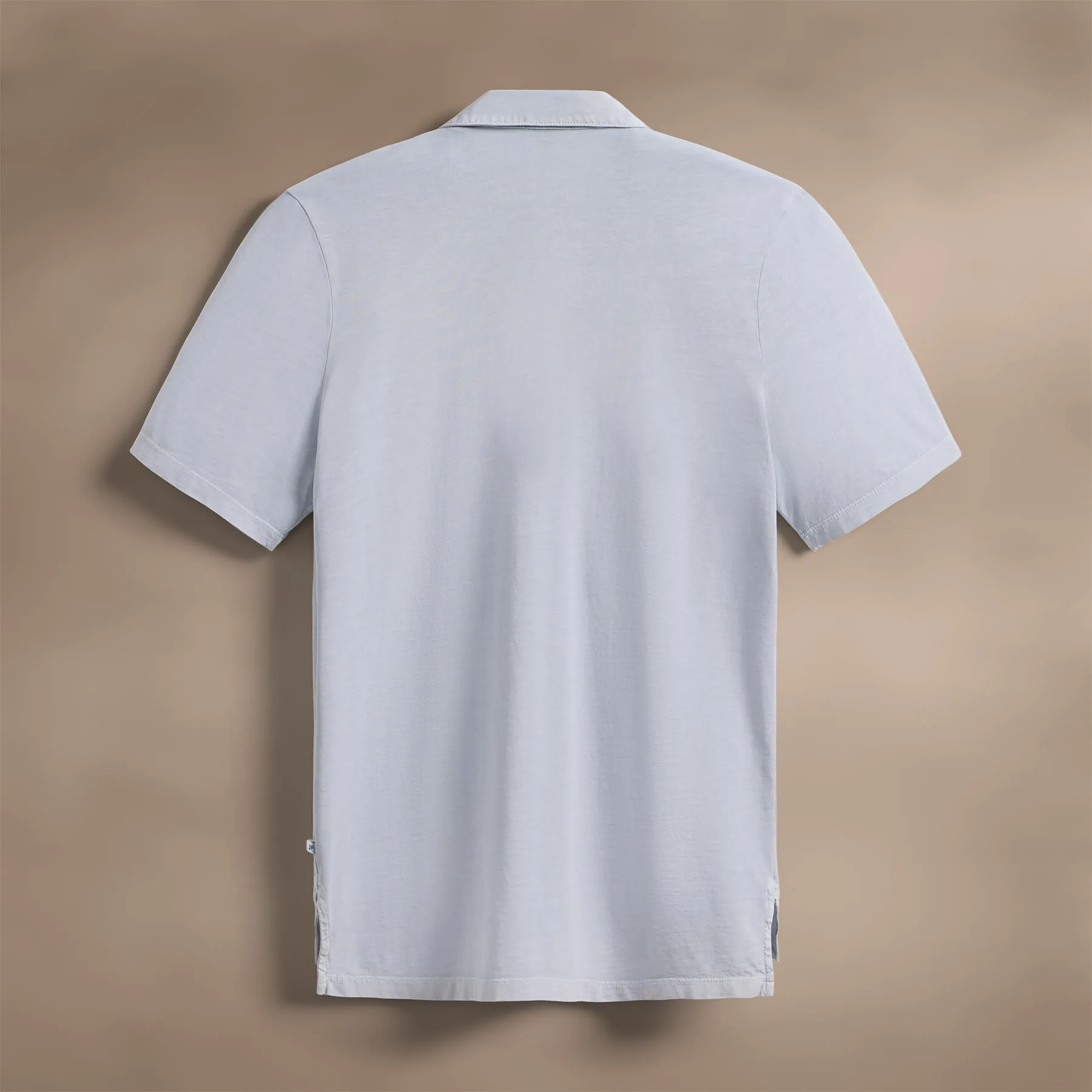 Sueded Jersey Polo - Grey Glacier Pigment sold by James Perse product image thumbnail 2
