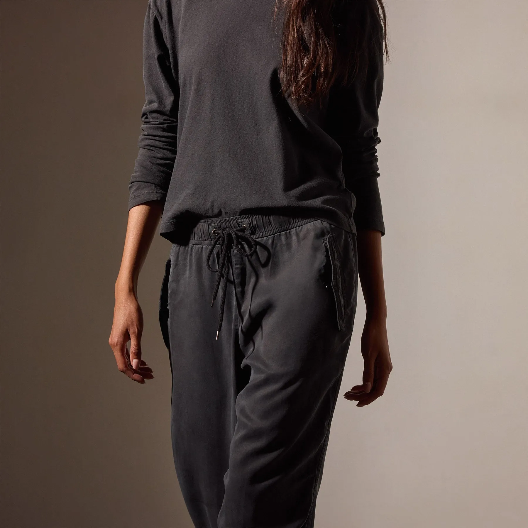 Sateen Flight Pant - Magma sold by James Perse product image thumbnail 2