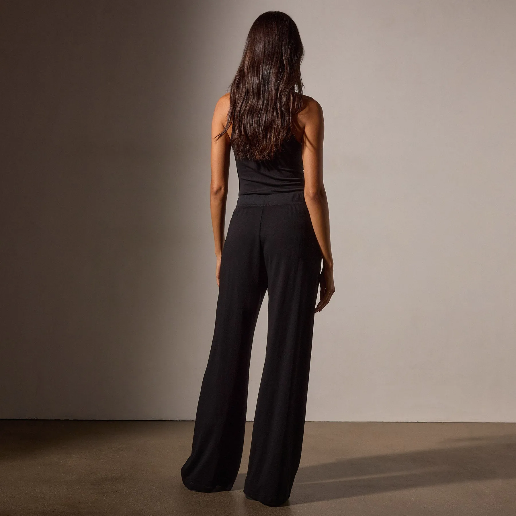 Wide Leg Sweatpant - Black sold by James Perse product image thumbnail 4