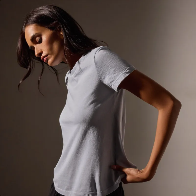 Vintage Little Boy Tee - Grey Glacier Pigment sold by James Perse