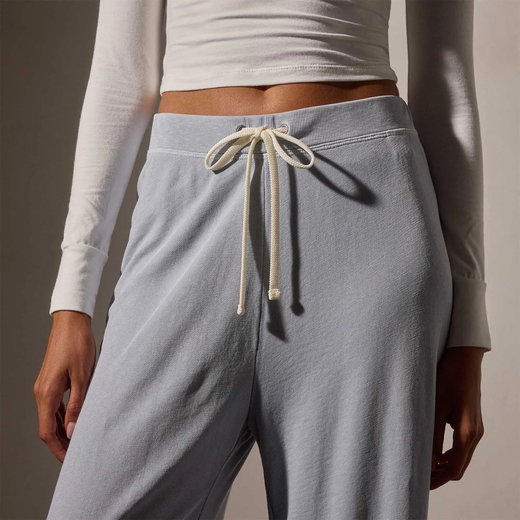 Wide Leg Sweatpant - Grey Glacier Pigment sold by James Perse product image thumbnail 2
