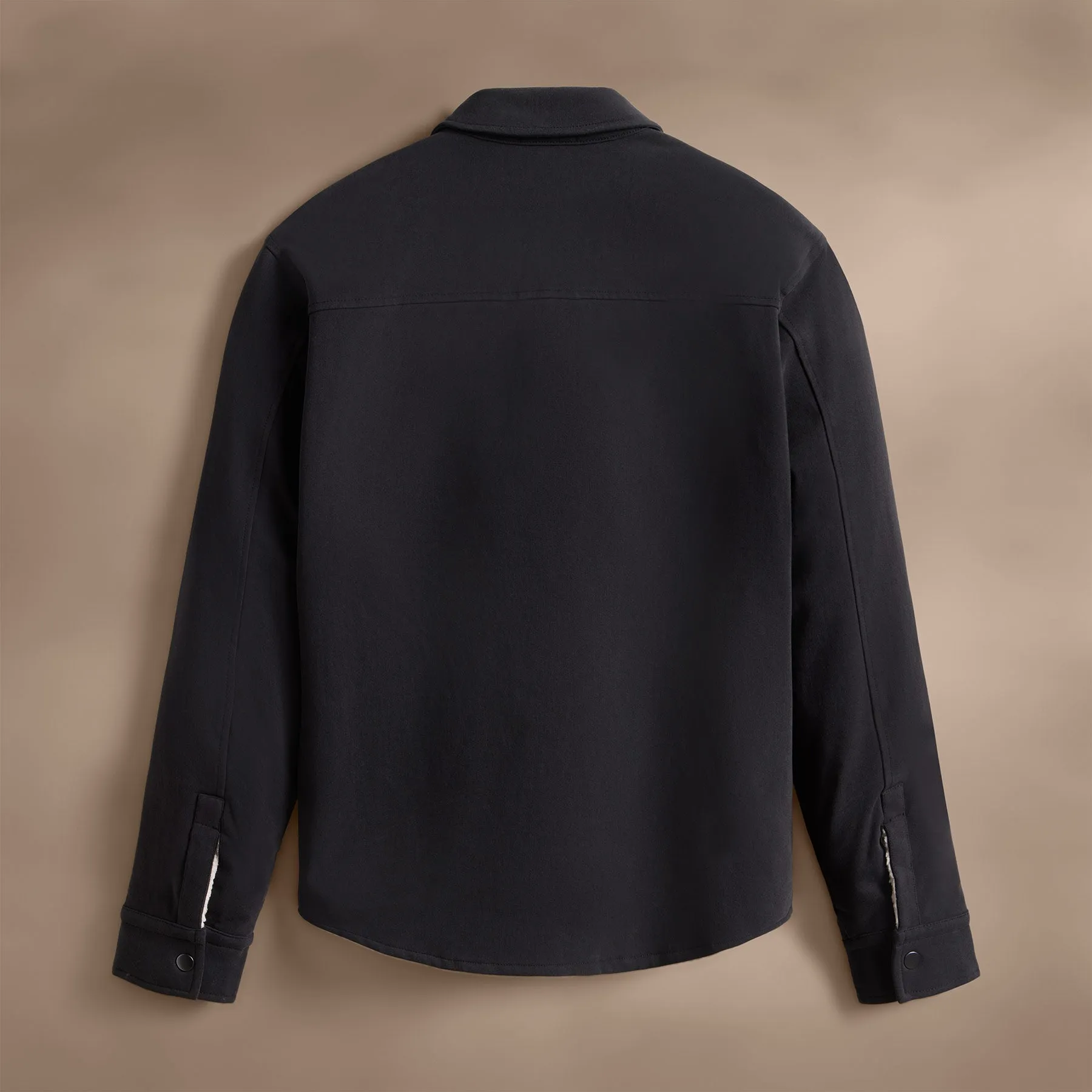 Sherpa Lined Woven Shirt Jacket - Magma sold by James Perse product image thumbnail 3