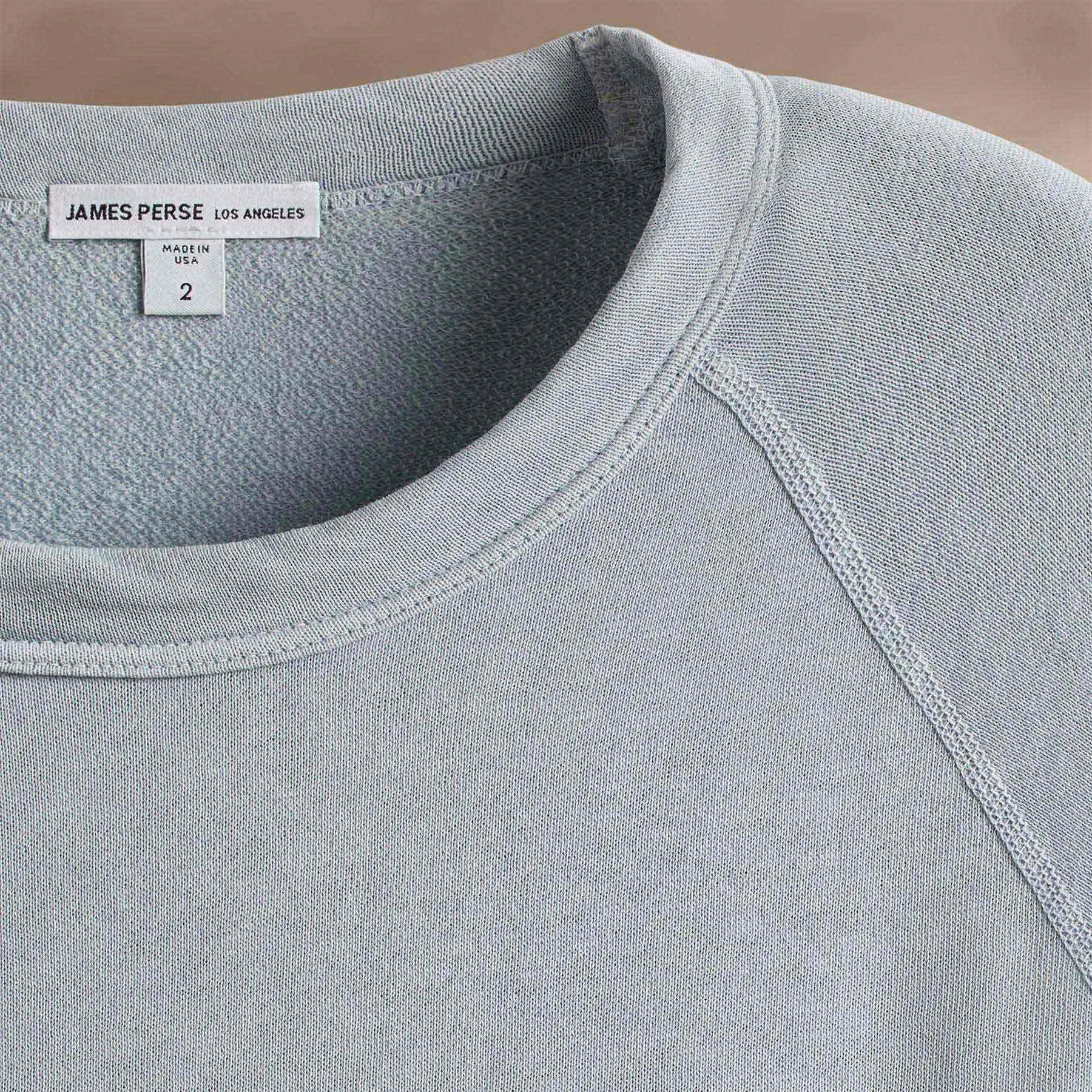 Vintage French Terry Sweatshirt - Grey Glacier Pigment sold by James Perse product image thumbnail 2
