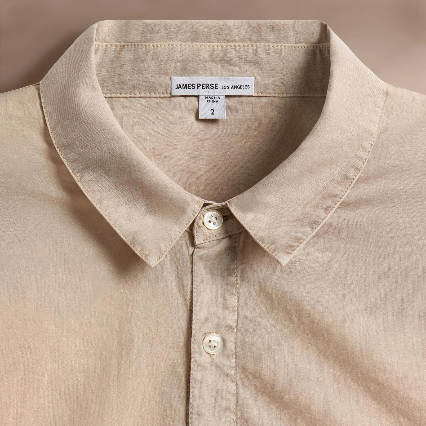 Standard Shirt - Faint Pigment sold by James Perse product image thumbnail 2