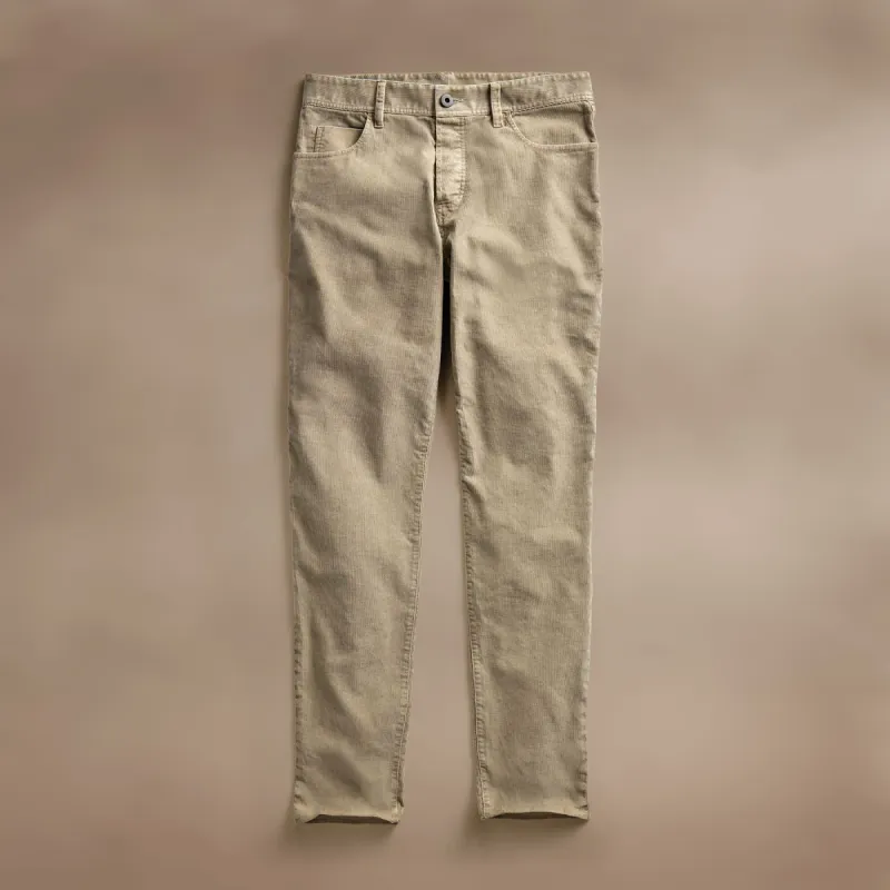5 Pocket Corduroy Pant - Toast Pigment sold by James Perse