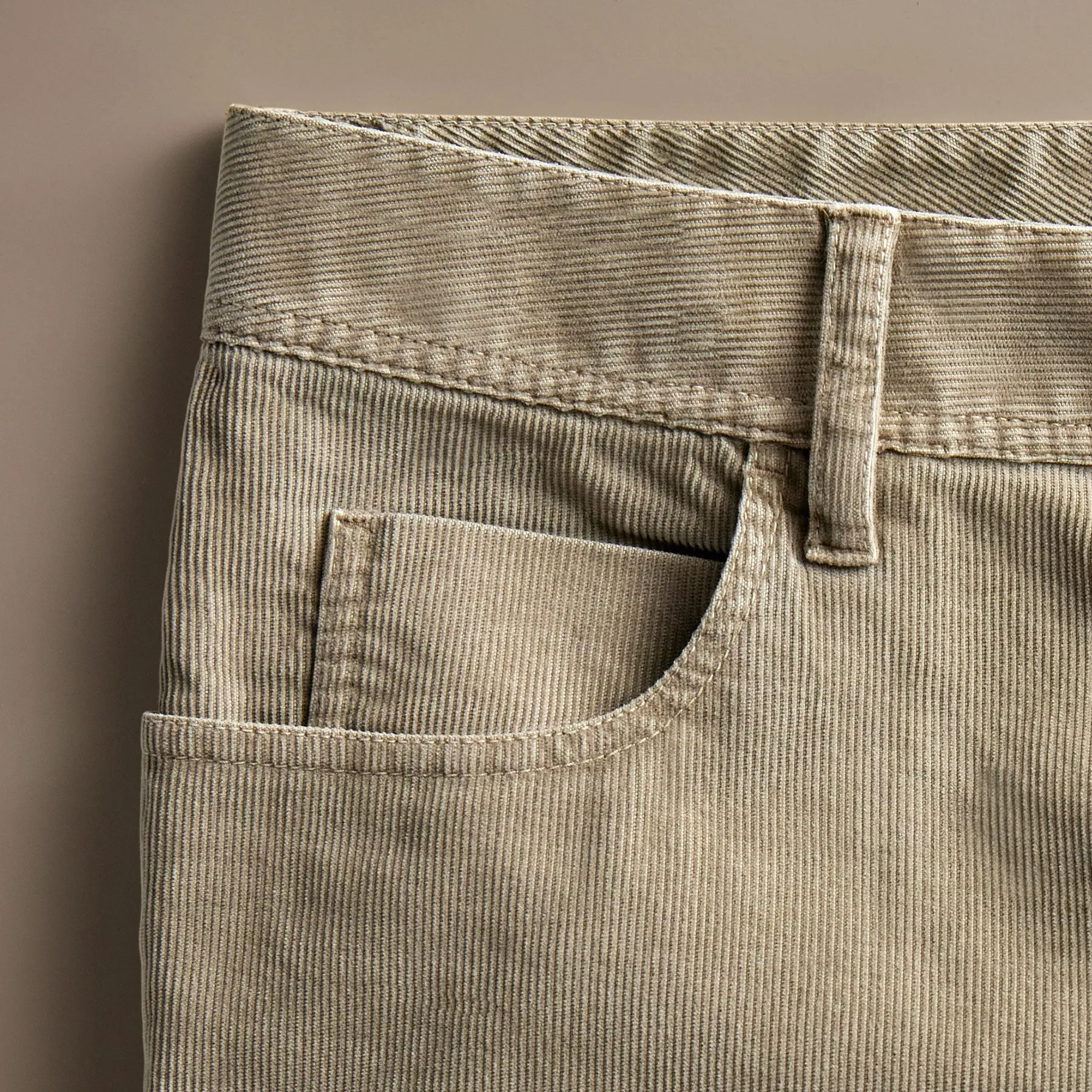 5 Pocket Corduroy Pant - Toast Pigment sold by James Perse product image thumbnail 2