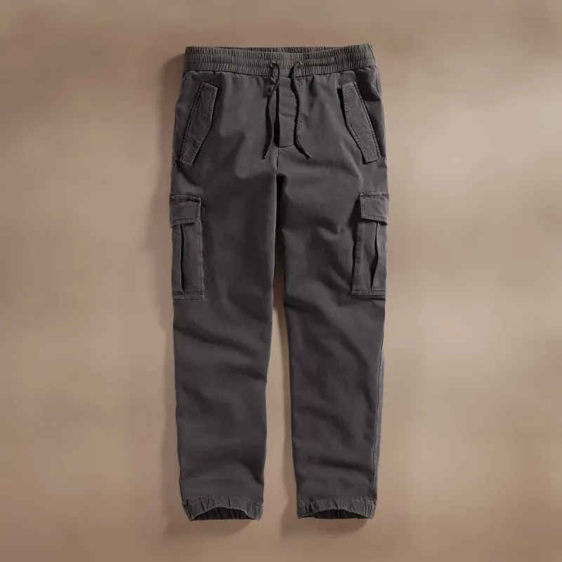 Cotton Terry Cargo Pant - Magma Pigment sold by James Perse