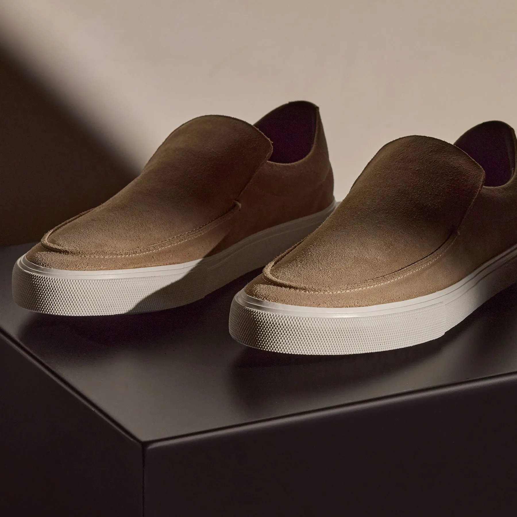 Men's Coastal Suede Slip On - Linen sold by James Perse product image thumbnail 3
