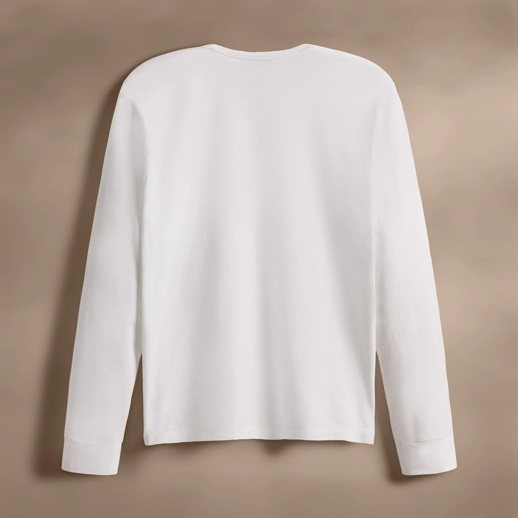 Heavy Luxe Jersey Long Sleeve - White sold by James Perse product image thumbnail 4