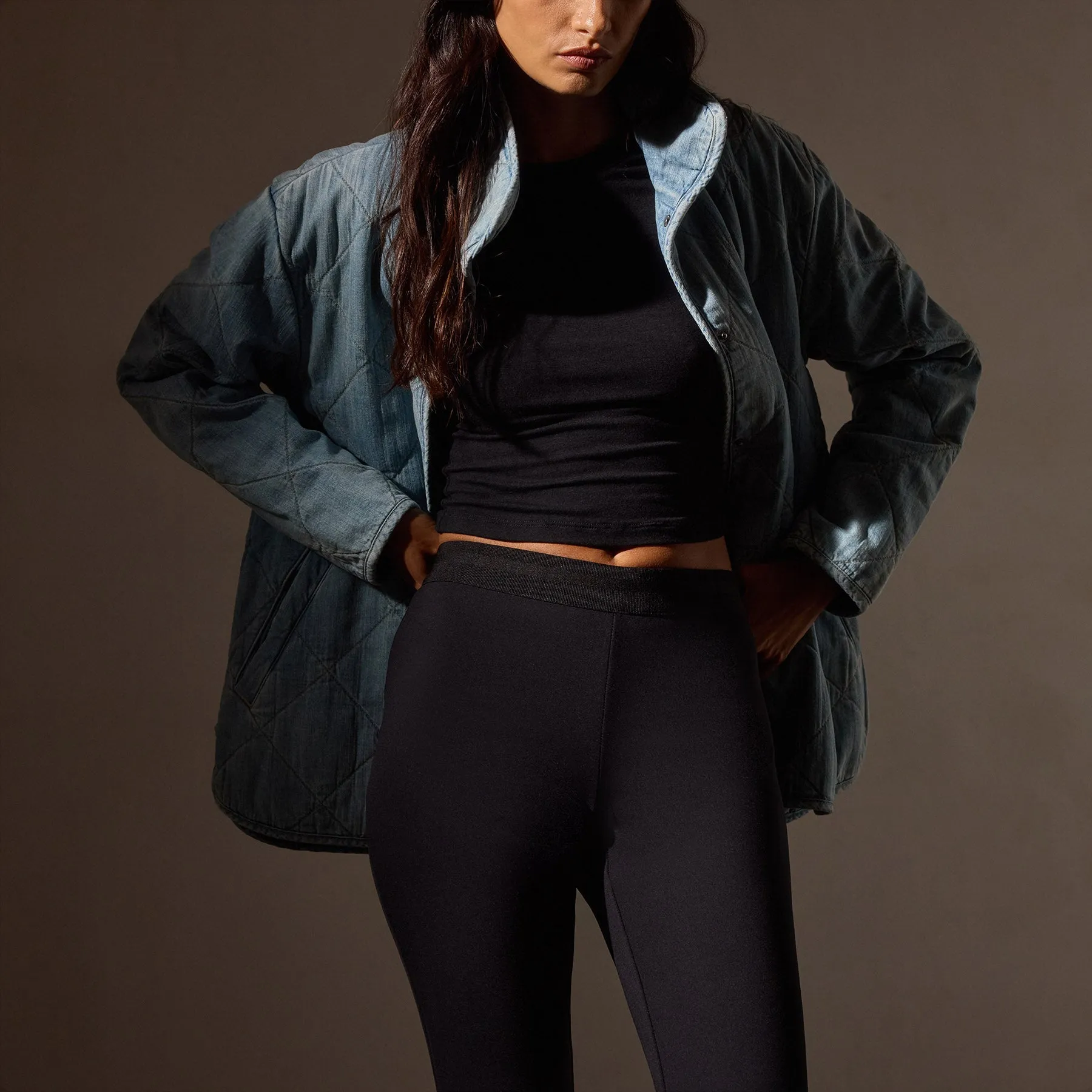 Scuba Legging - Black sold by James Perse product image thumbnail 2