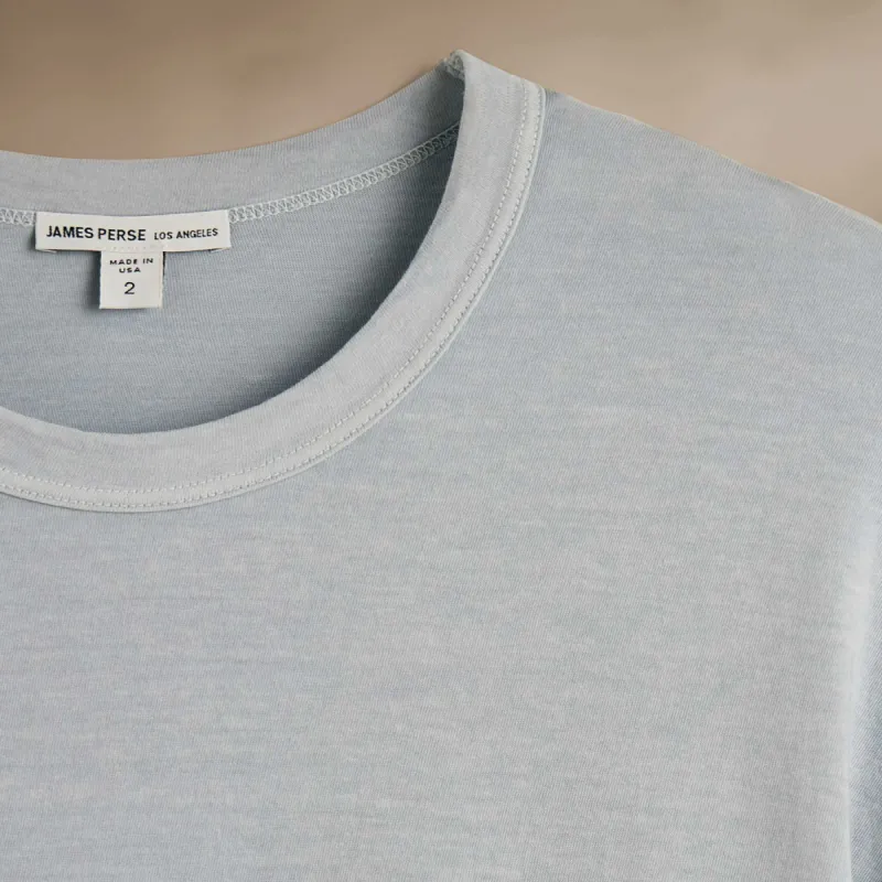 Short Sleeve Crew Neck - Grey Glacier Pigment sold by James Perse
