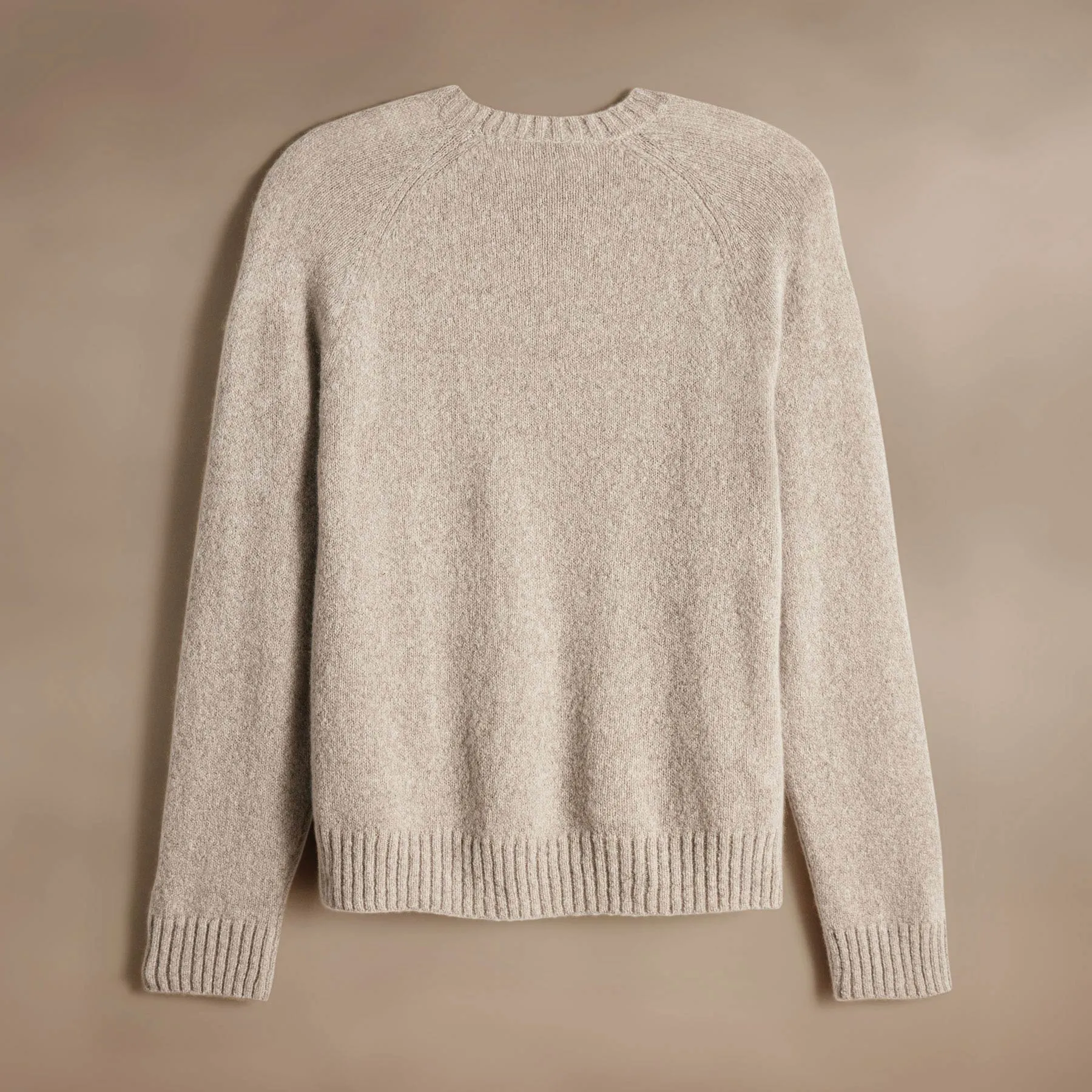 Lightweight Textured Cashmere Crew - Hazel sold by James Perse product image thumbnail 3