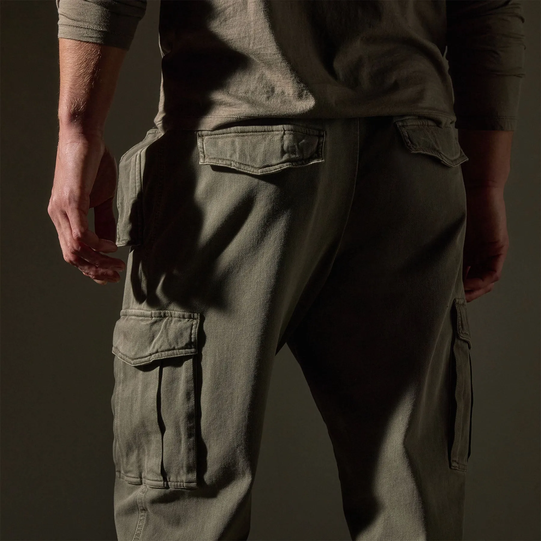 Woven Terry Cargo Pant - Peet Pigment sold by James Perse product image thumbnail 5