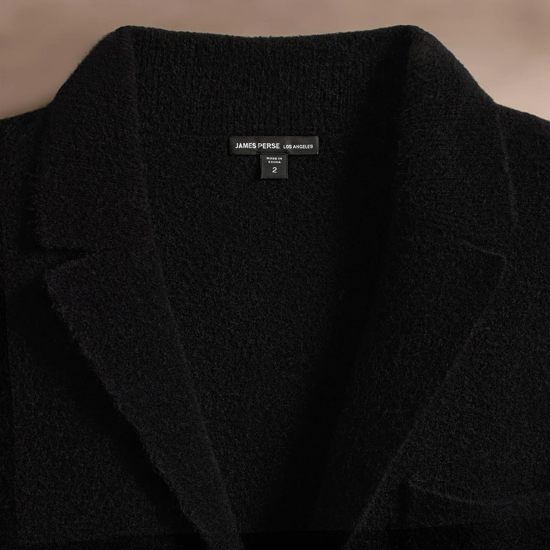 Sweater Knit Blazer - Black sold by James Perse product image thumbnail 2