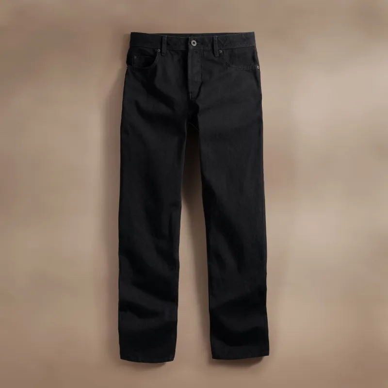 Black Denim 5 Pocket Pant - Black sold by James Perse