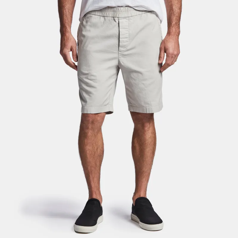 Stretch Canvas Work Short - Salt Pigment sold by James Perse