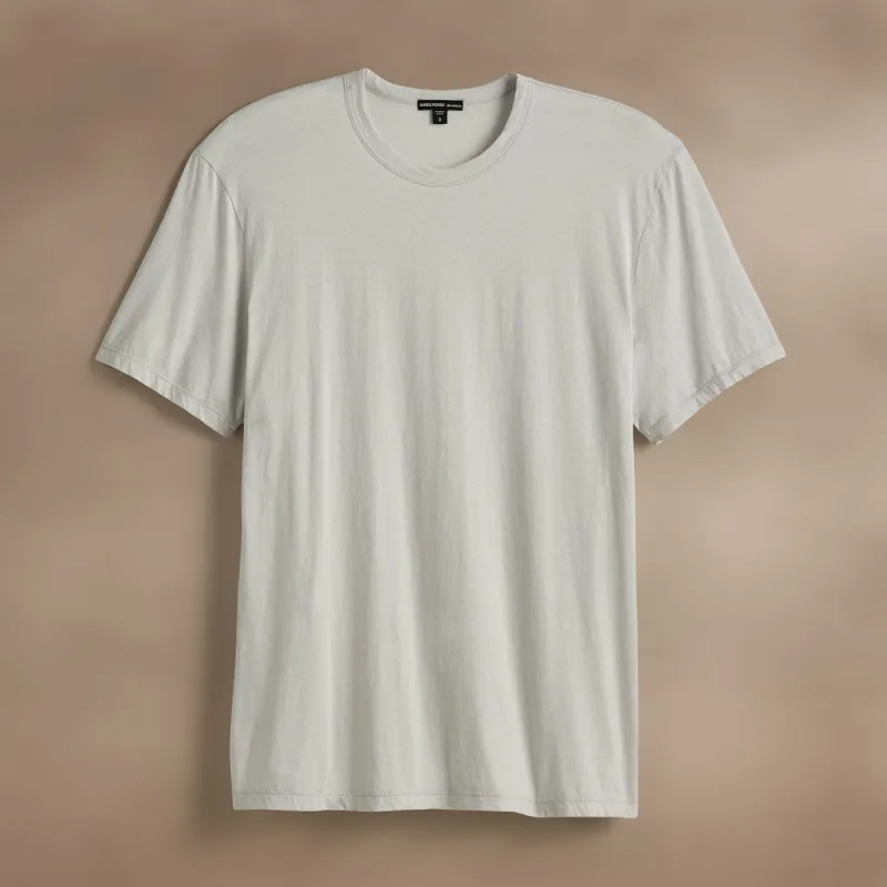 Luxe Lotus Jersey Tee - Light Mist sold by James Perse
