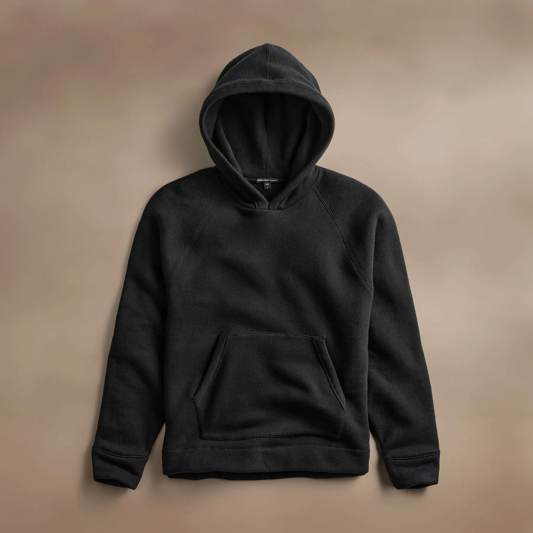 Cozy Hooded Sweatshirt - Black sold by James Perse