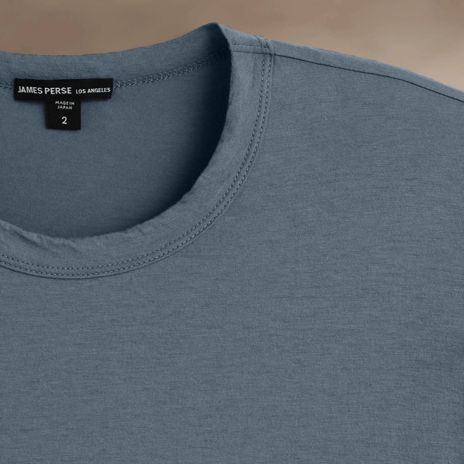 Luxe Lotus Jersey Crew - Cascade sold by James Perse product image thumbnail 2