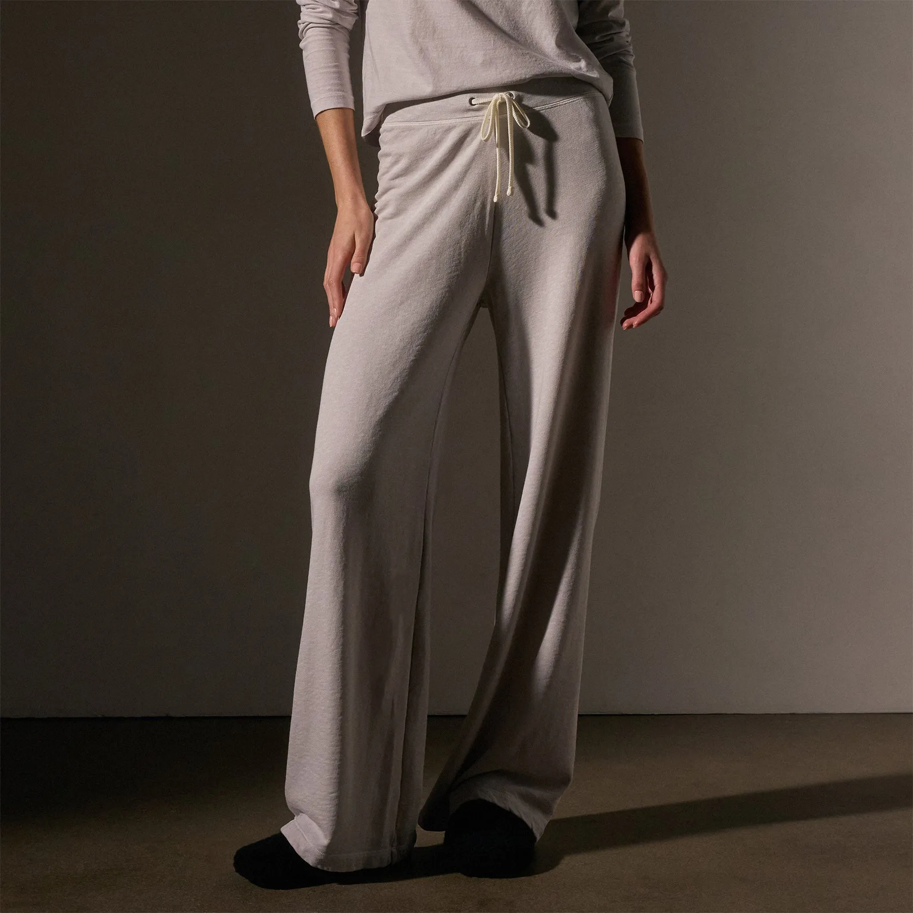 Wide Leg Sweatpant - Light Mist Pigment sold by James Perse product image thumbnail 2
