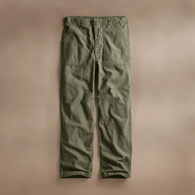 Vintage Jungle Cargo Pant - Army Green sold by James Perse