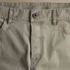 Brushed Twill 5 Pocket Pant - Light Tan Pigment sold by James Perse